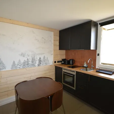 Rénové Au Pied Des Pistes Avec Balcon Et Cuisine équipée - Fr-1-755-9 Apartamento La Plagne